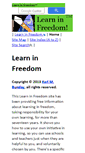 Mobile Screenshot of learninfreedom.org