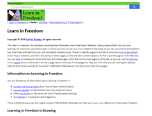 Tablet Screenshot of learninfreedom.org